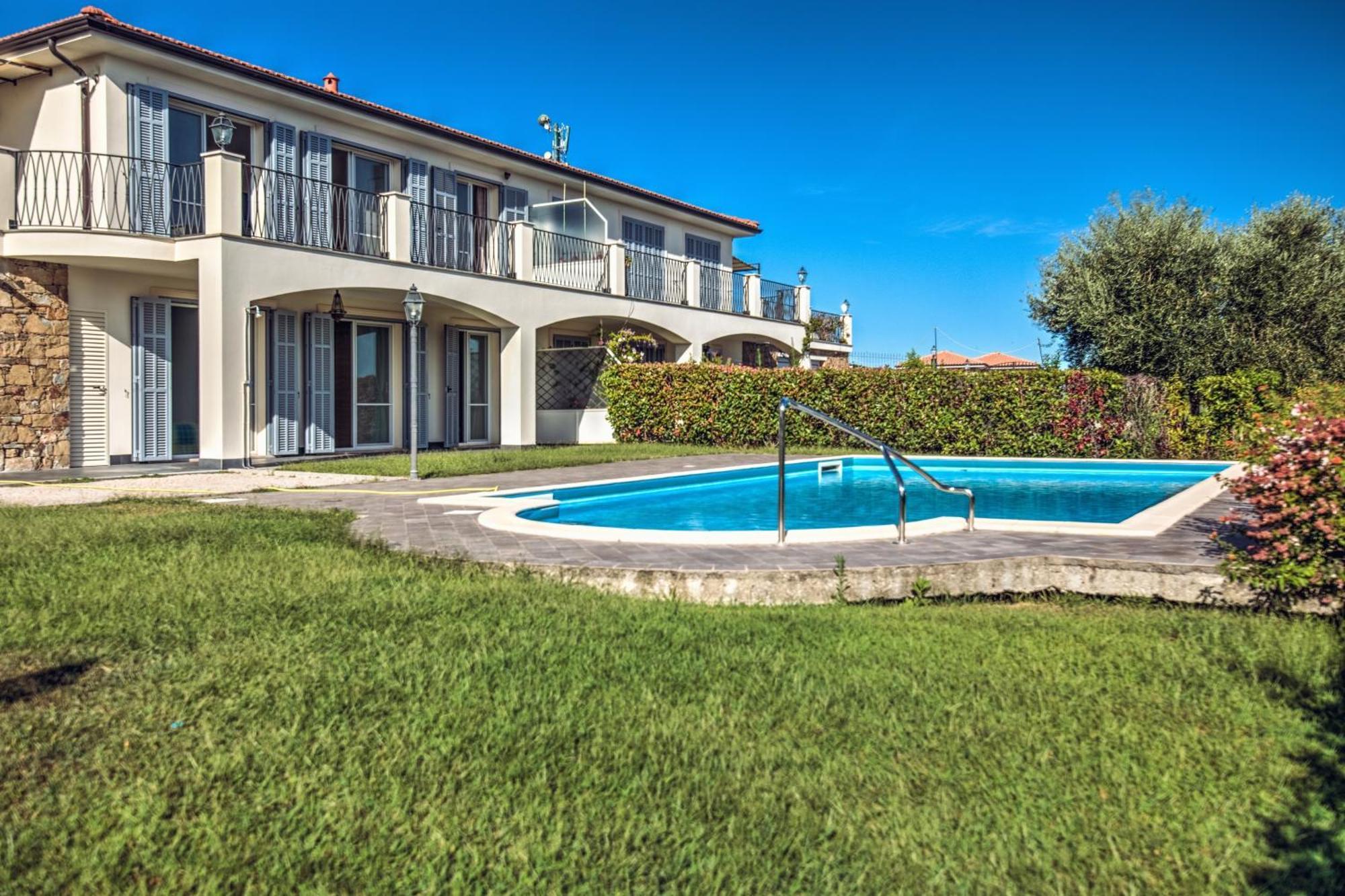 Villa Lucia Riviera Dei Fiori Pool - Happy Rentals San Remo Zewnętrze zdjęcie