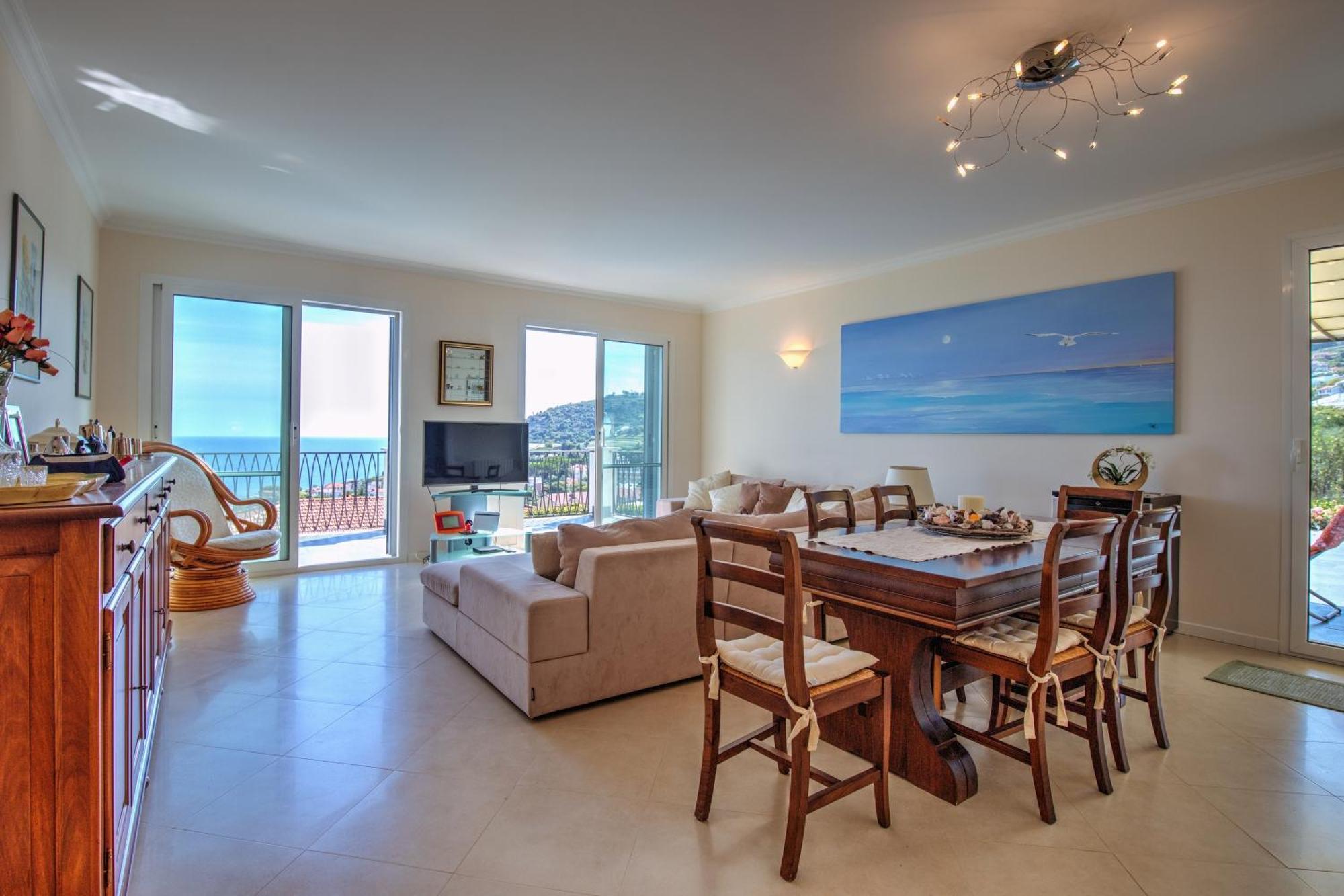 Villa Lucia Riviera Dei Fiori Pool - Happy Rentals San Remo Zewnętrze zdjęcie